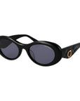 Trussardi Black Acetate Sunglasses
