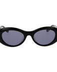 Trussardi Black Acetate Sunglasses