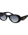 Trussardi Black Acetate Sunglasses