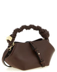 Ganni Brown Leather Handbag