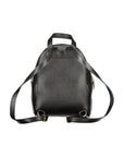 Coccinelle Black Leather Women Backpack