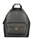Coccinelle Black Leather Women Backpack