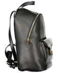 Coccinelle Black Leather Women Backpack
