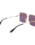 Trussardi Gold Stainless Steel Sunglasses