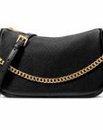 Michael Kors Black Leather Shoulder Bag