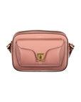 Coccinelle Pink Leather Handbag