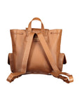 Coccinelle Brown Leather Backpack