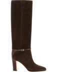 Valentino Garavani Brown Calfskin Over The Knee