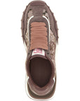 Dolce & Gabbana Purple Leather Athletic Sneakers