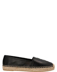 Saint Laurent Black Lamb Leather Espadrilles