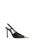 Saint Laurent Black Lamb Ovis Aries Aries High Heel Pumps