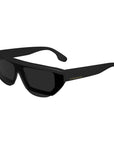 Victoria Beckham Black Plastic Sunglasses