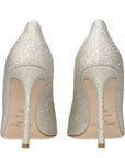 Jimmy Choo Gold Plastic High Heel Pumps