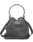 Jimmy Choo Gray Leather Handbag