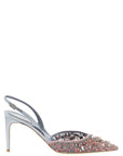 RENE CAOVILLA Multicolor Glass High Heel Pumps