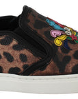 Dolce & Gabbana Leather Leopard