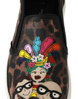 Dolce & Gabbana Leather Leopard