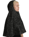 Dolce & Gabbana Gray Tweet Wool Kaftan Jacket Coat Top
