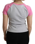 Moschino Gray and pink Cotton T-shirt My Little Pony Top