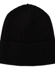 Dolce & Gabbana Black Wool Knit Women Winter Hat
