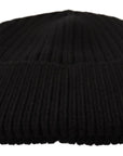 Dolce & Gabbana Black Wool Knit Women Winter Hat