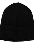 Dolce & Gabbana Black Wool Knit Women Winter Hat