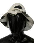 Dolce & Gabbana White Cotton Big Polka Dot Pattern Bucket Hat