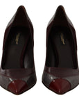 Dolce & Gabbana Multicolor Exotic Leather Heels Pumps Shoes