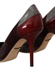 Dolce & Gabbana Multicolor Exotic Leather Heels Pumps Shoes