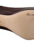 Dolce & Gabbana Multicolor Exotic Leather Heels Pumps Shoes