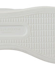 Dolce & Gabbana White Pink Leather Low Top Sneakers Shoes