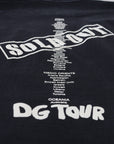 Dolce & Gabbana Black D&G Fashion Round Neck Cotton T-shirt