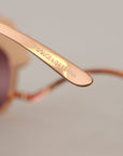 Dolce & Gabbana Pink Gold Rose Sequin Embroidery DG2202 Sunglasses