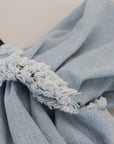 Dolce & Gabbana Two Tone Blue Patchwork Denim Mini Dress