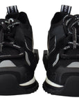 Dolce & Gabbana Black Mesh Sorrento Trekking Sneakers Shoes