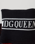 Dolce & Gabbana Red Bling Sorrento Sneakers Socks Shoes