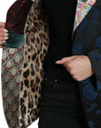 Dolce & Gabbana Multicolor Floral Patchwork Jacquard Jacket