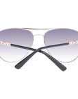 Guess Rose Gold Metal Sunglasses