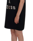 Dolce & Gabbana Black I AM A PRINCESS Crystal Shift Dress