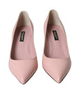 Dolce & Gabbana Light Pink Patent Leather Heels Pumps Shoes