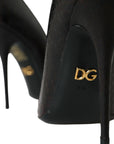 Dolce & Gabbana Multicolor Exotic Leather Heels Pumps Shoes