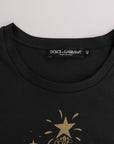 Dolce & Gabbana Gray Cotton 2017 Motive T-Shirt