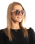 Guess Brown Metal & Plastic Sunglasses