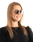Guess Rose Gold Metal Sunglasses