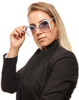Emilio Pucci Beige Metal Sunglasses