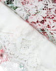 Dolce & Gabbana White Peony Lace Short Sleeves Blouse Top