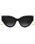 Jimmy Choo Black Acetate Sunglasses