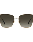 Jimmy Choo Gold Metal Sunglasses