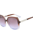 Guess Purple Resin Sunglasses