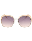 Guess Gold Metal Sunglasses